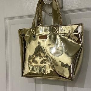 Consuela Gold Tote Bag